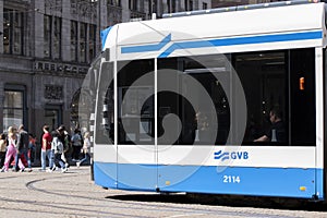 Tram 14 At Amsterdam The Netherlands 11-6-2022