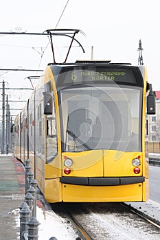 Tram in Budapest