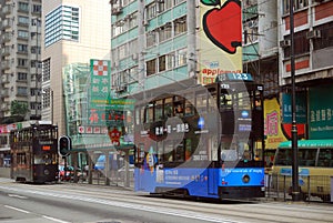 Tram, Central, Hongkong