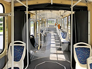 In a tram