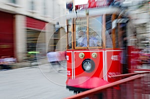 Tram in Istanbul photo