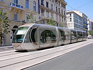 Tram in Nice