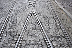 Tram railways in Cracow