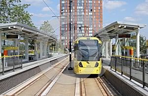 Tram at Terminus