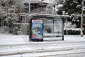 Tramstop Kruislaan At The Middenweg At Amsterdam The Netherlands 5-1-2026