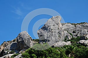 Tramuntana mountain peaks, Majorca