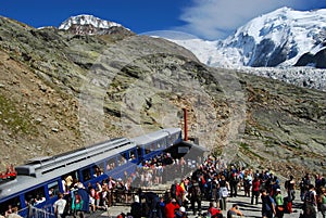 Tramway du mont blanc / nid d`aigle