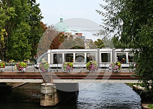 Tramway in Strasbourg, France