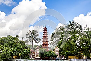 Tran Cuoc pagoda of Hanoi photo