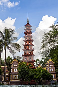 Tran Cuoc pagoda, Hanoi, Vietnam photo