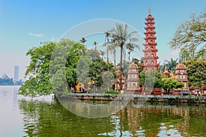 Tran Quoc Pagoda, Hanoi, Vietnam photo