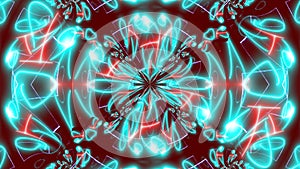 Trancelike Psychedelic Backdrop Illustration