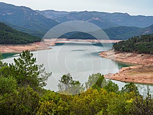 Tranco reservoir in Cazorla nature reserve, Spain photo