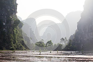 The Trang An Landscape Complex, Nihn Binh, Vietnam