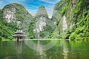 Trang An Landscape Complex in the Ninh Binh, Vietnam