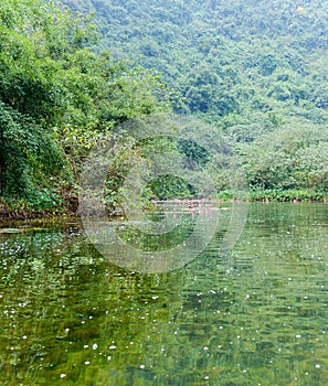 Trang An, Tam Coc, Ninh Binh, Vietnam.