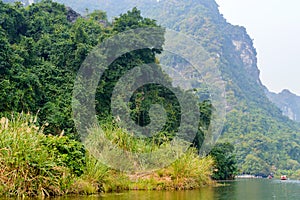 Trang An, Tam Coc, Ninh Binh, Vietnam.