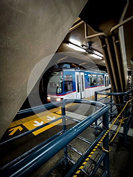 Tranport train waiting