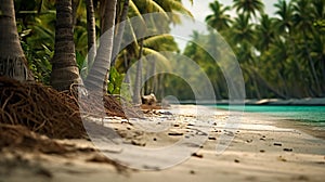 Tranquil Beach Forest Captured On Hasselblad H6d-400c