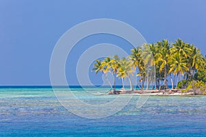 Beautiful beach landscape. Summer holiday and vacation concept. Inspirational tropical beach. Beach background banner