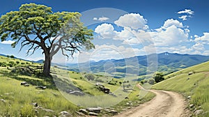 Tranquil Escapes. Serene Countryside Paintings to Captivate and Inspire Your Peaceful Getaway.