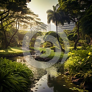 Tranquil Oasis in Manila - A Blend of Nature and Urbanity