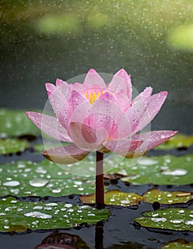 Tranquil Petals: Serene Lotus Bloom