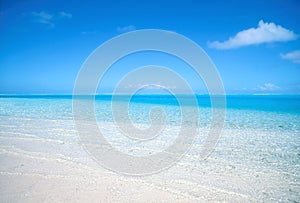 Tranquil Polynesian Beach
