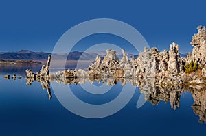 Tranquil scene at the Mono Lake, California