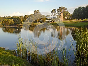 A tranquil scenery nearby a creek in Stanthorpe, Queensland, Australia