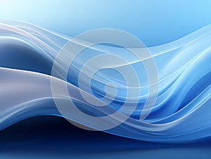 Tranquil Serenity: Serenely Blue PowerPoint Background for a Calm and Peaceful Presentation