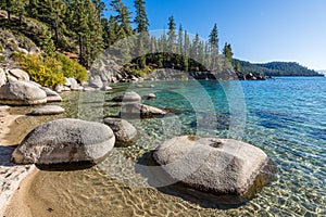 The tranquil shores of Secret Cove photo