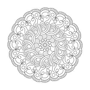 Tranquil Tapestries Celtic coloring book mandala page for kdp book interior