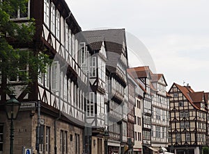 Tranquil view of the city of Hanover, Germany, with the charming old buildings