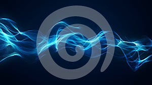 Tranquil Water Surface with Gentle Ripples and Light Ai Generated