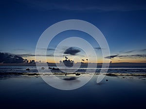 Tranquility place before the night