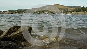 Tranquility from the shore of a lake