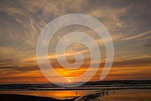 Tranquill sunset at Neptune beach.