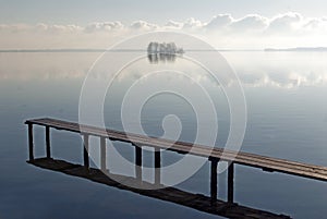 Tranquille scene at a lake