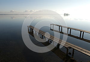 Tranquille scene at a lake