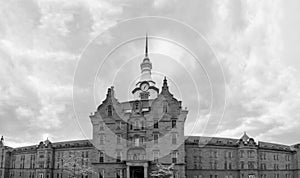 Trans Allegheny Lunatic Asylum, black and white