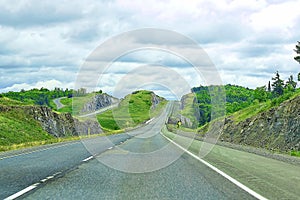 Trans-Canada Highway In The Maritimes photo