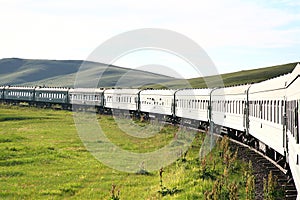 Trans-Siberian Railway from beijing china to ulaanbaatar Mongolia