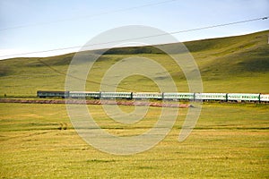 Trans-Siberian Railway from beijing china to ulaanbaatar mongolia