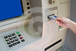 Transaction at an ATM