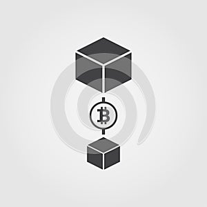 Transaction Fee flat icon. Monochrome creative design from blockchain icons collection. Sipmle sign illustration transaction fee