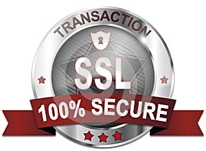 Transaction ssl protected 100% secure