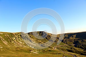 Transalpina road in Romania