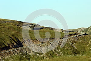 Transalpina road in Romania