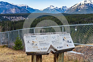 TransAlta Cascade hydro power plant. Banff National Park, Canadian Rockies